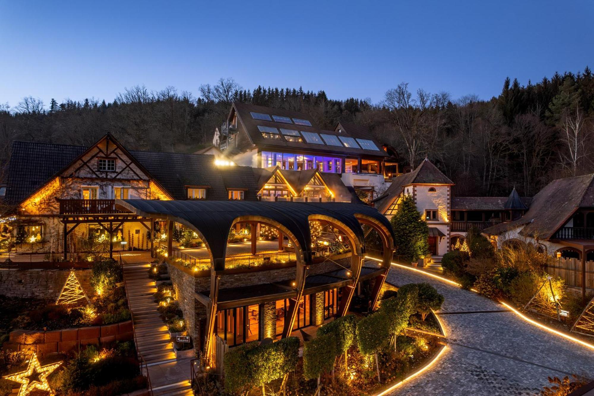 La Cheneaudiere - Hotel Spa - Relais & Chateaux - Restaurant Etoile Colroy-la-Roche Buitenkant foto